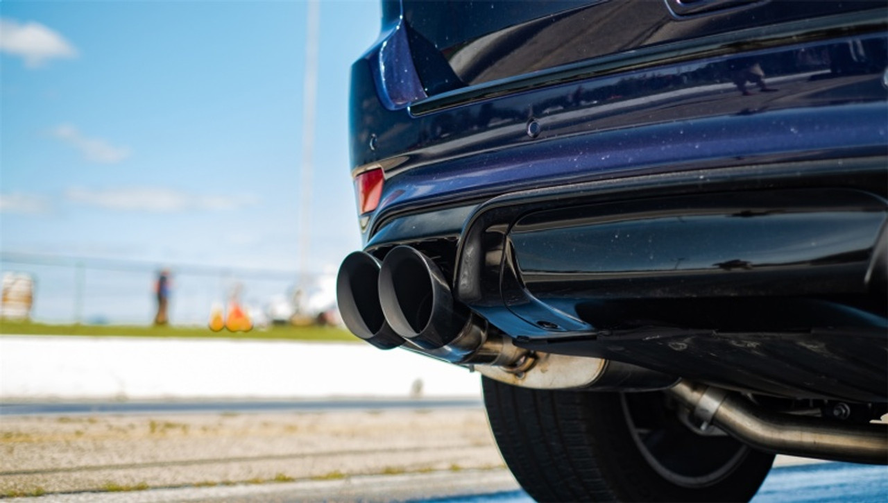 Corsa Xtreme Catback Exhaust w. Black Tips - 18-21 Jeep Trackhawk