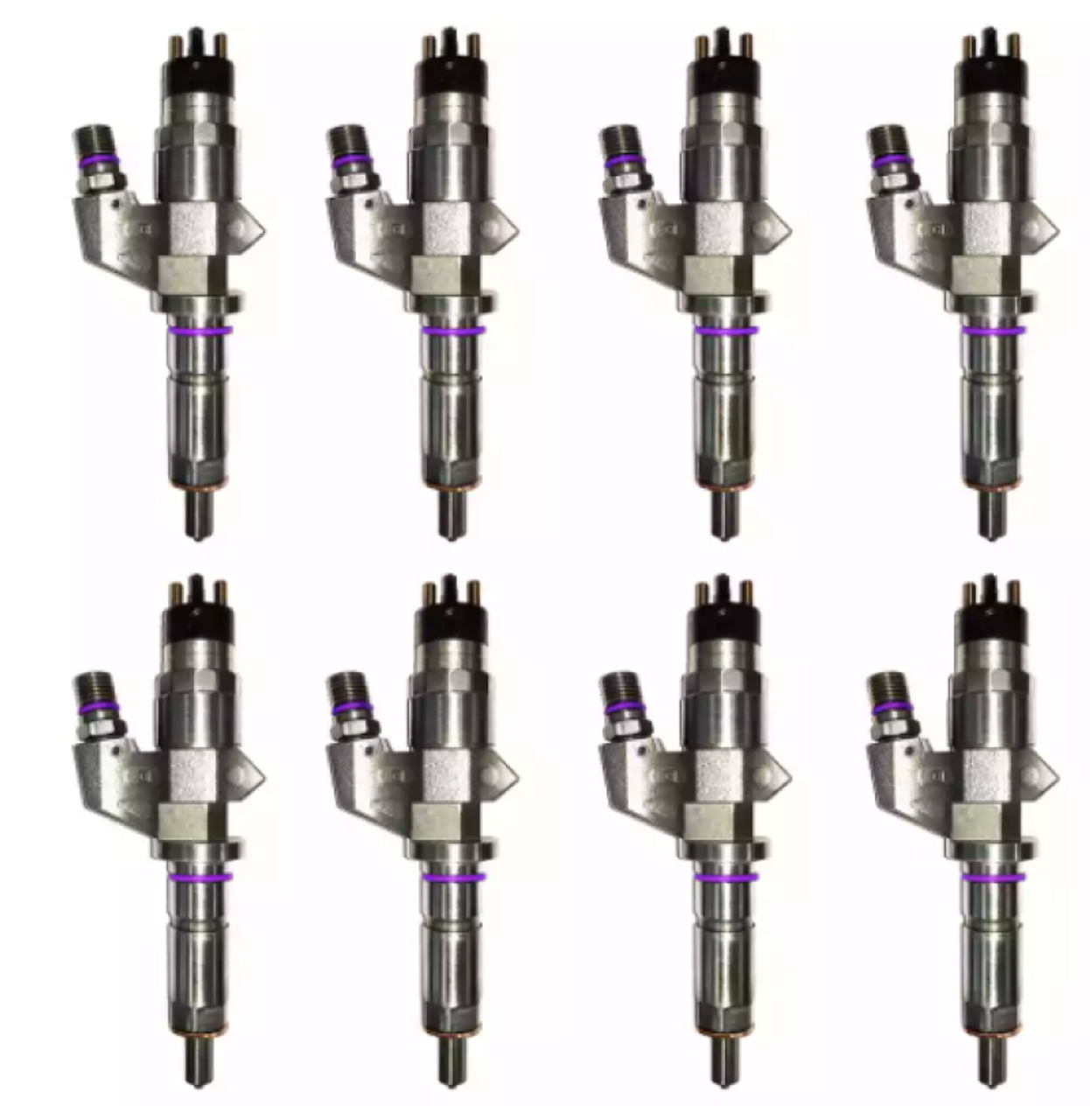 Exergy 01-04 Chevrolet Duramax 6.6L LB7 Reman SAC 100% Over Injector - Set of 8 - E01 10118