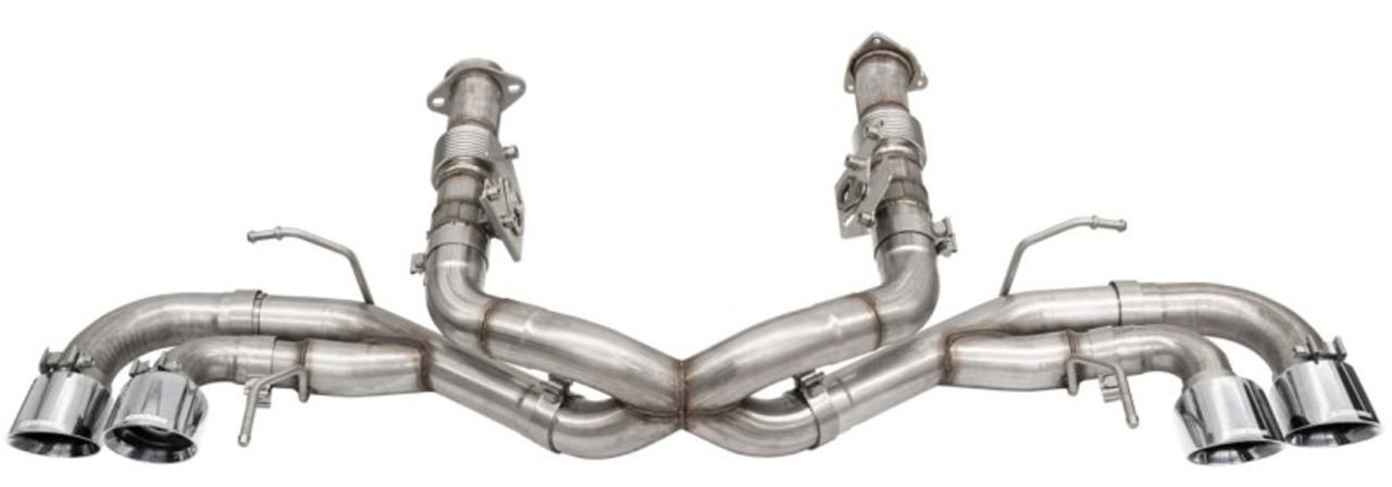 Corsa Xtreme Sound Level - 3" AFM Cat-Back Quad 4.5" Tips - C8 Corvette