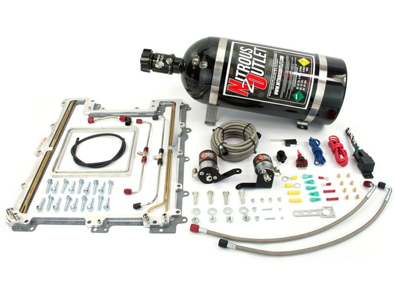 Nitrous Outlet - ZL1 LSA Blower Plate Nitrous System