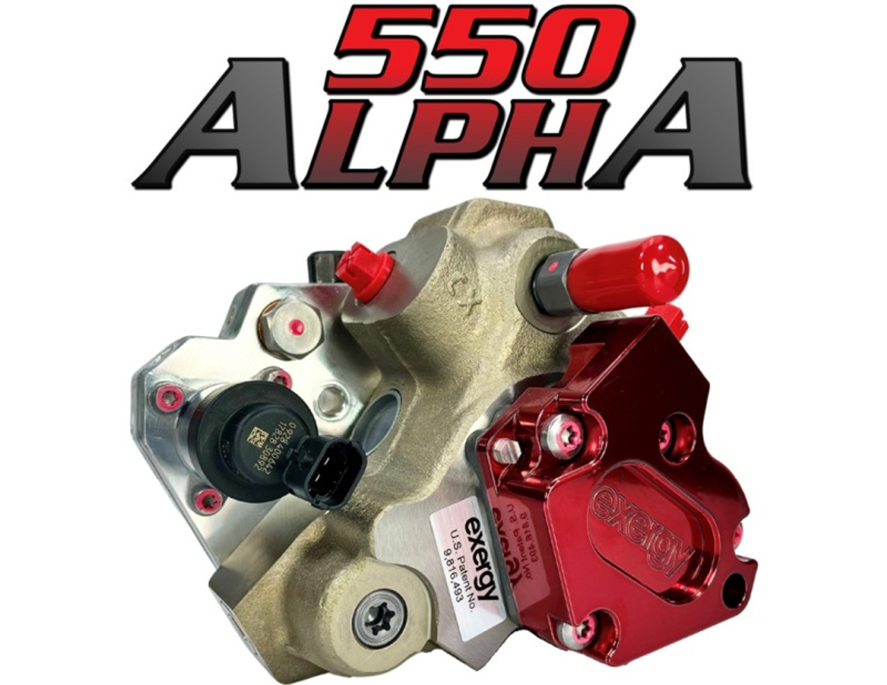 Exergy 13-18 Late Dodge Cummins 6.7L 550 Alpha Stroker CP3 Pump (6.7C Based) - E04 20410
