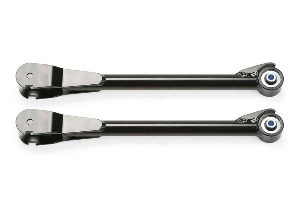 Fabtech 07-18 Jeep JK 4WD Short Control Arm Front Upper Links w/Poly Ball Joints - Pair - FTS24118