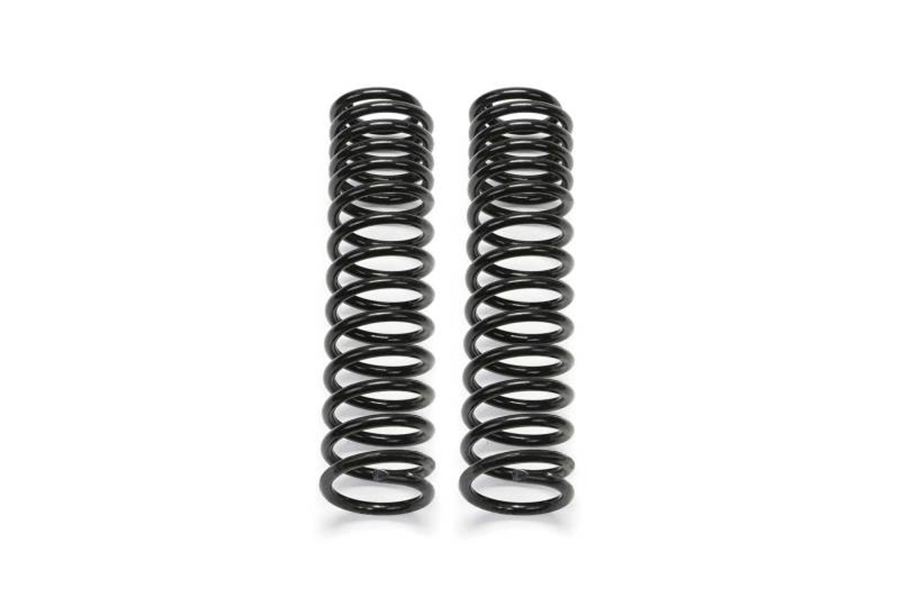 Fabtech 07-18 Jeep JK 4WD 5in Front Dual Rate Long Travel Coil Spring Kit - FTS24175