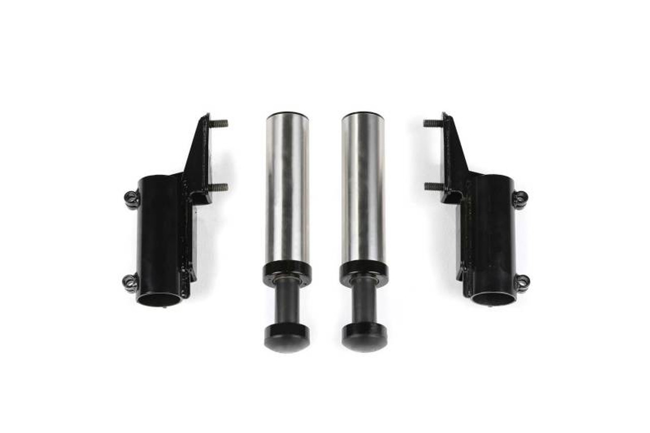 Fabtech 07-18 Jeep JK 4WD 3in Front Dirt Logic 2.25 Bump Stop Kit - FTS24186