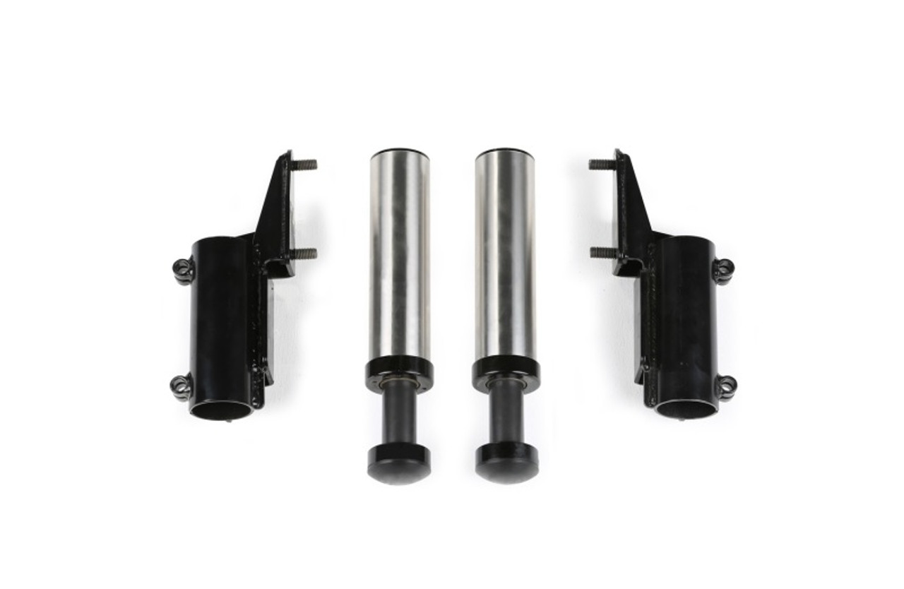 Fabtech 07-18 Jeep JK 4WD 3in Front Dirt Logic 2.25 Bump Stop Kit - FTS24186