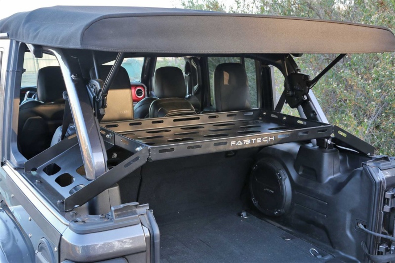 Fabtech 18-21 Jeep JL 4WD 4-Door Interior Cargo Rack - FTS24211