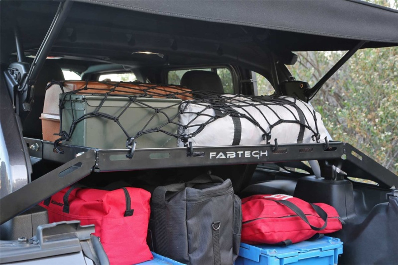 Fabtech 18-21 Jeep JL 4WD 4-Door Interior Cargo Rack - FTS24211