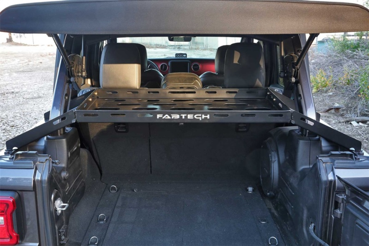 Fabtech 18-21 Jeep JL 4WD 4-Door Interior Cargo Rack - FTS24211