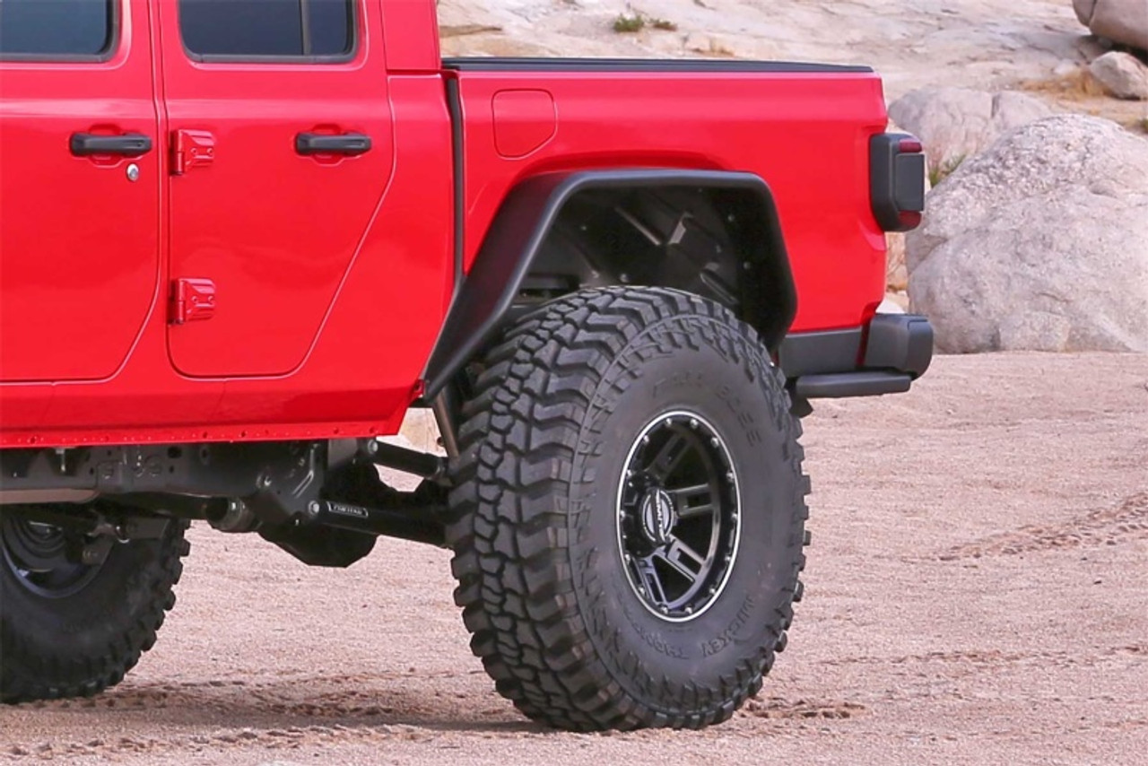 Fabtech 20-21 Jeep Gladiator 4WD Rear Steel Tube Fenders - FTS24248