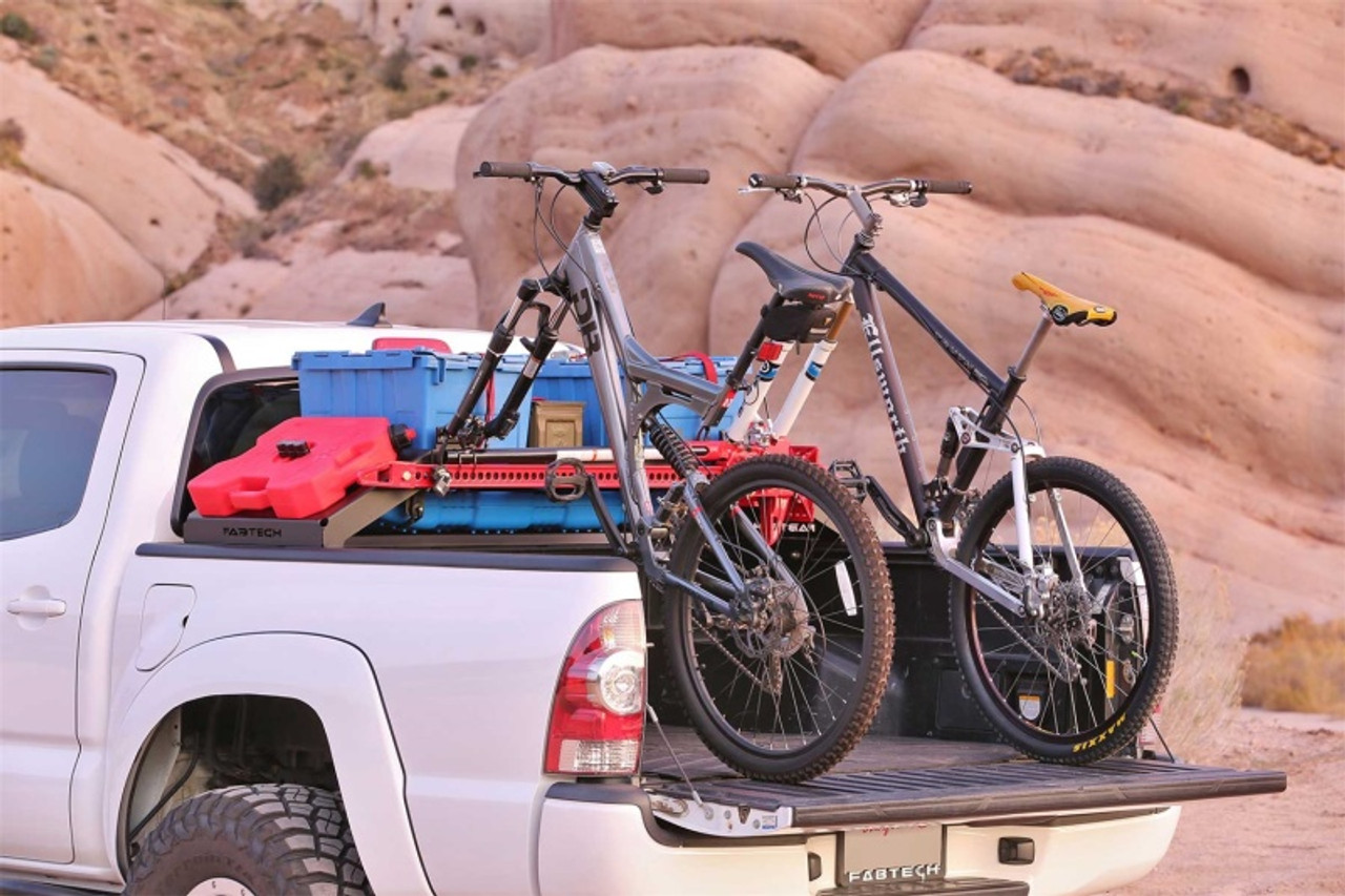 Fabtech 20-21 Jeep Gladiator 4WD Cargo Rack Bike Mount Kit - FTS24263