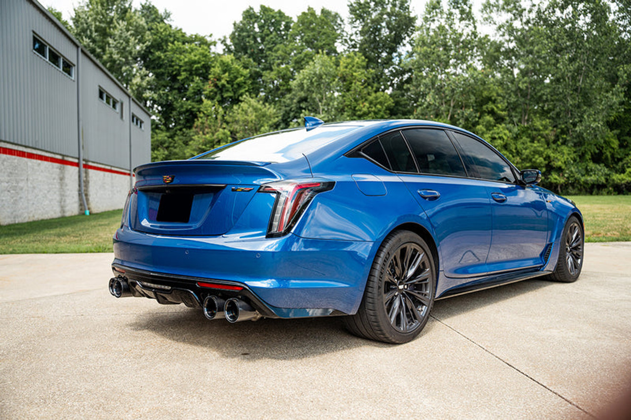 Corsa Xtreme Valved Catback Exhaust w. CF Tips - 2022+ Cadillac CT5-V Blackwing