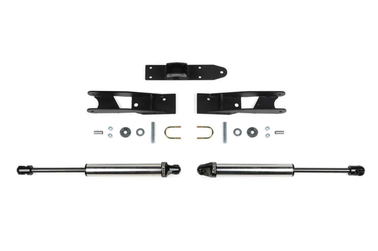 Fabtech 20-21 GM 2500HD/3500HD 4WD Dual HD Dirt Logic Steering Stabilizer - FTS8065