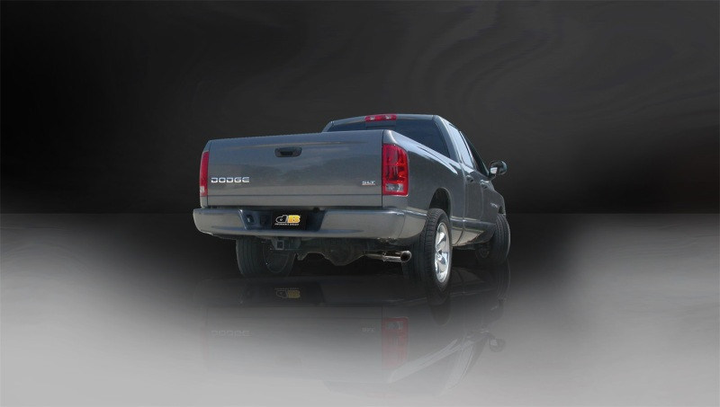 Corsa 2006-2007 -07 Dodge Ram Quad Cab/Short Bed 1500 4.7L V8 Polished Sport Cat-Back Exhaust - 24404