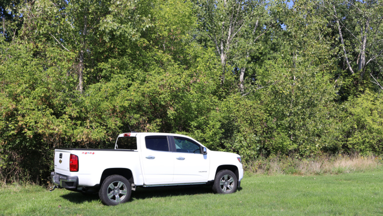 Corsa 2015-2016 Chevy Colorado 3.6L V6 Cat-Back Exhaust 4in SS Db Tip Single Side Exit - 24744