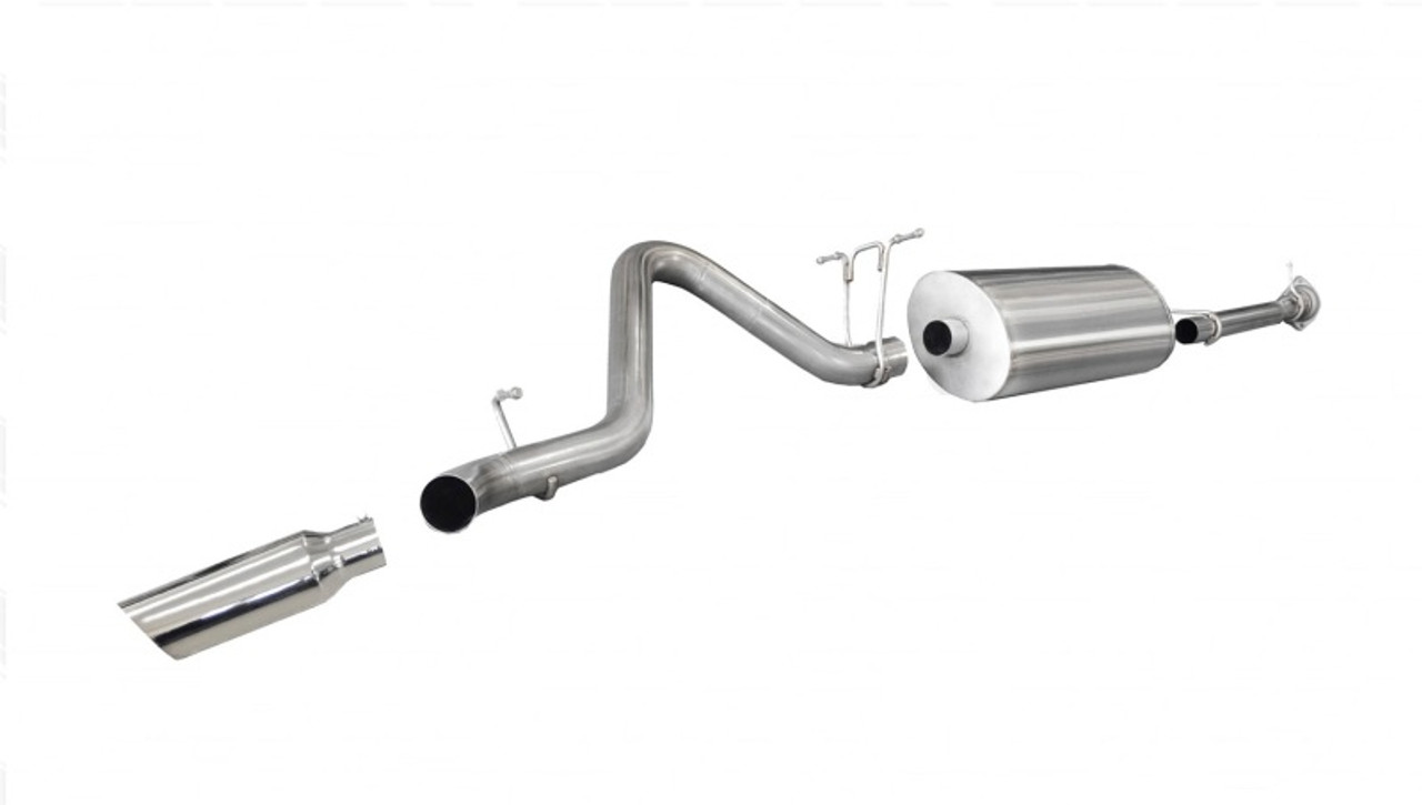 Corsa 11 -12 Chevrolet Silverado Ext. Cab/Long Bed 2500 6.0L V8 Polished Sport Cat-Back Ex - 24796