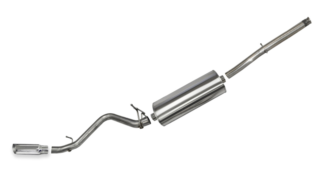 Corsa 14-19 Chevy Silverado Crew Cab/Short Bed 1500 5.3L V8 Sport Cat Back Single Side Exhaust Exit - 24873
