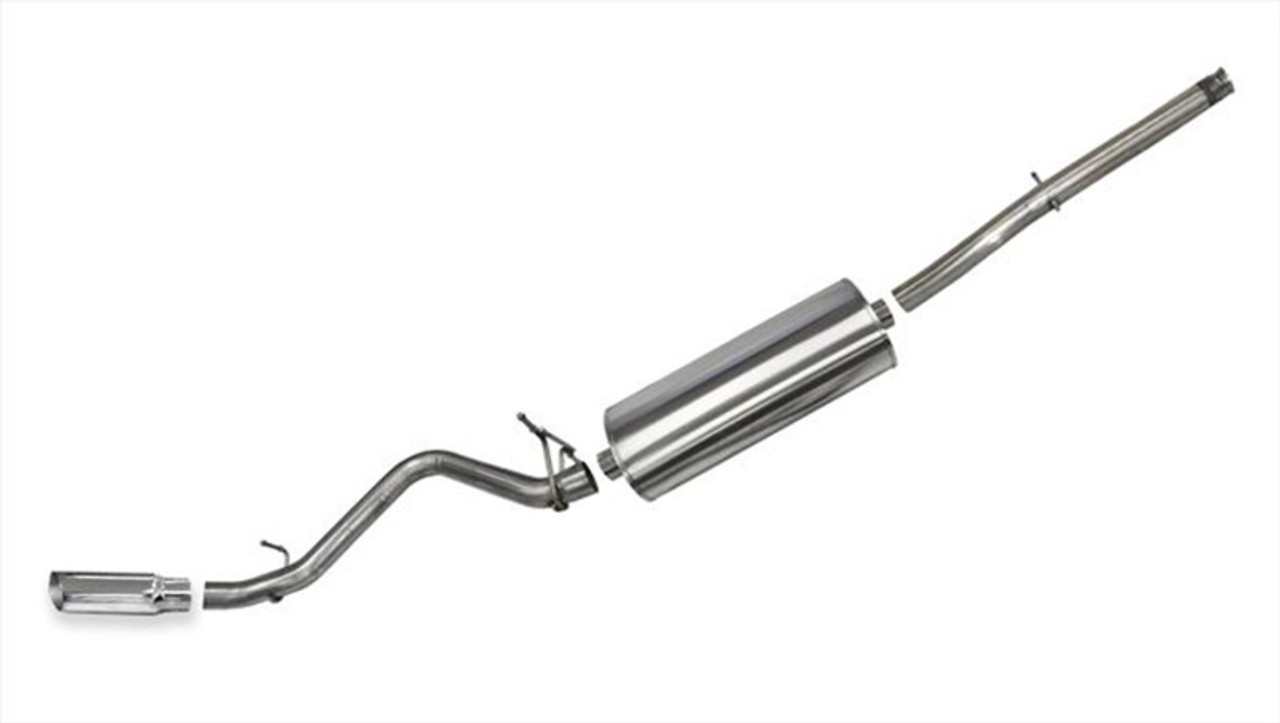 Corsa 14-19 Chevy Silverado Crew Cab/Short Bed 1500 5.3L V8 Sport Cat Back Single Side Exhaust Exit - 24873