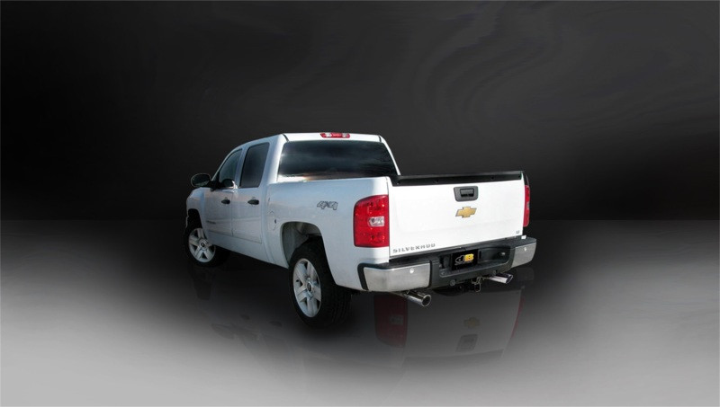 Corsa 2009-2013 Chevrolet Silverado Reg. Cab/Long Bed 1500 4.8L V8 Polished Sport Cat-Back Exhaust - 24903