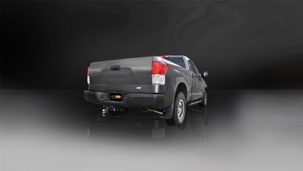 Corsa 2011-2021 -14 Toyota Tundra Double Cab/Crew Max 5.7L V8 Polished Sport Cat-Back Exhaust - 24916