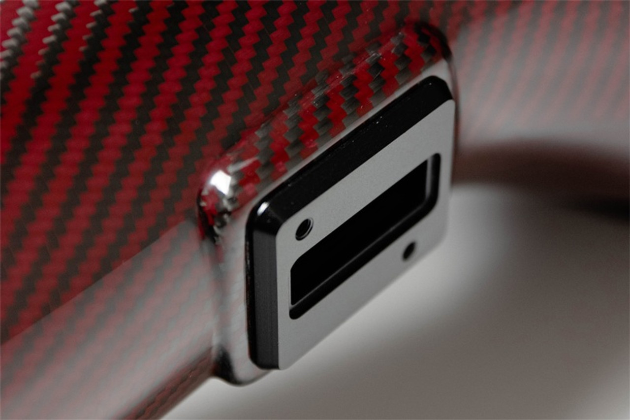 Corsa Cold Air Intake Kit Dry Filter - Red Carbon Fiber - C7 Stingray / Grandsport