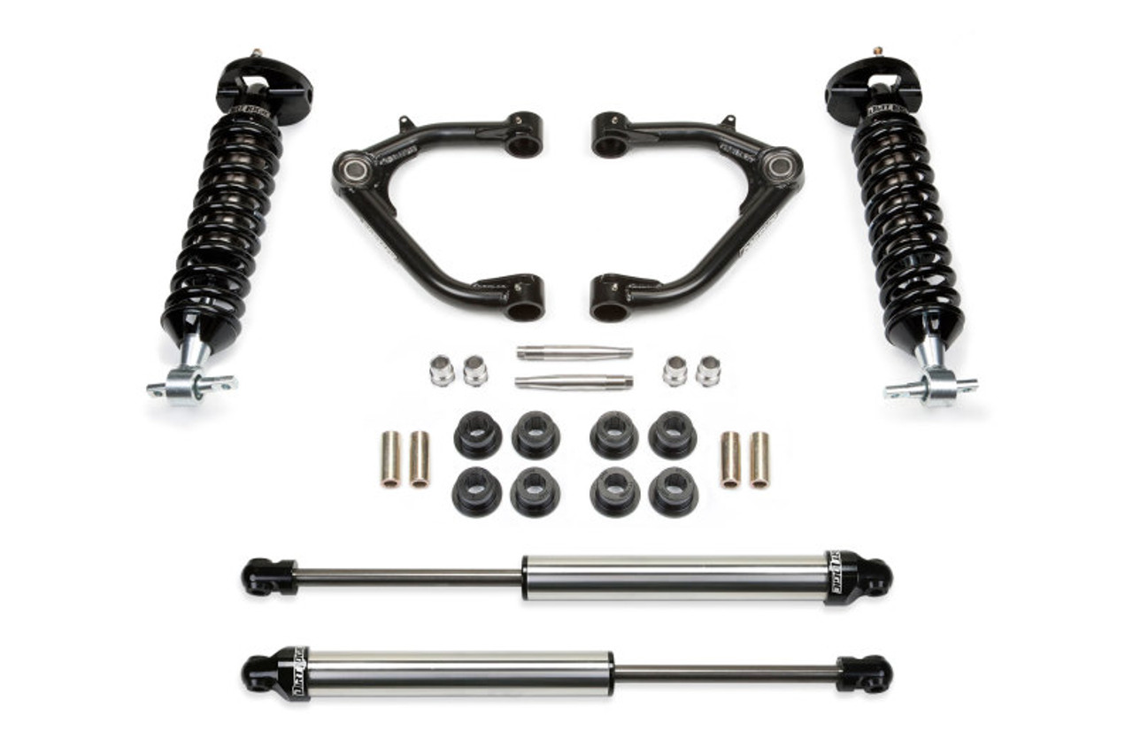 Fabtech 07-13 GM C/K1500 P/U & 14-18 C/K1500 P/U w/oE Forg Stl UCA 2in UCA Kit w/Dl 2.5 & 2.25 - K1061DL