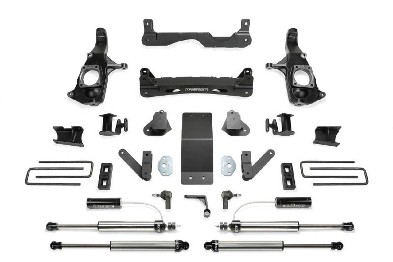 Fabtech 11-19 GM 2500HD 2WD/4WD 4in Basic Sys w/Dlss Resi Shks - K1122DL