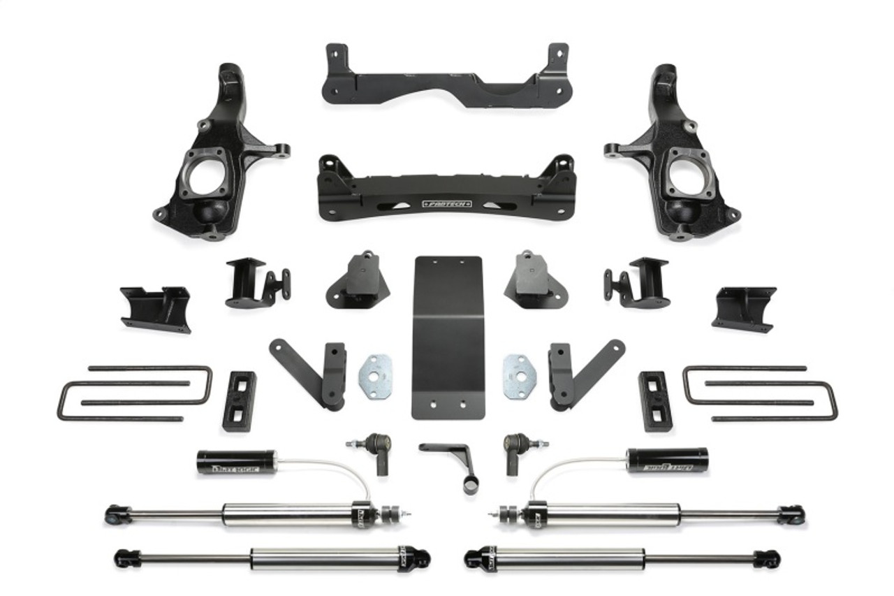 Fabtech 11-19 GM 2500HD 2WD/4WD 4in Basic Sys w/Dlss Resi Shks - K1122DL