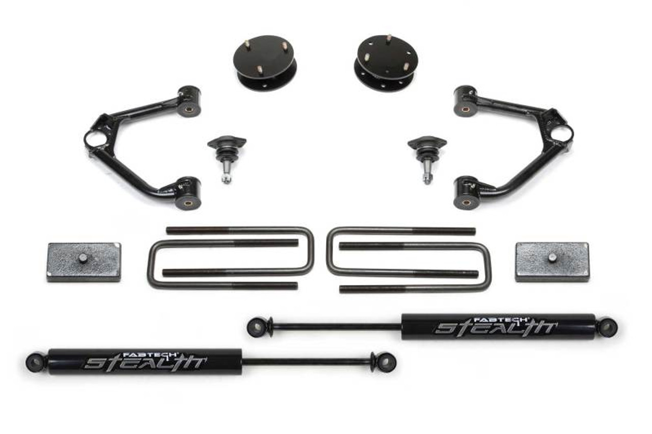 Fabtech 19-21 GM C/K1500 P/U 3in Budget Sys w/Stealth - K1126M