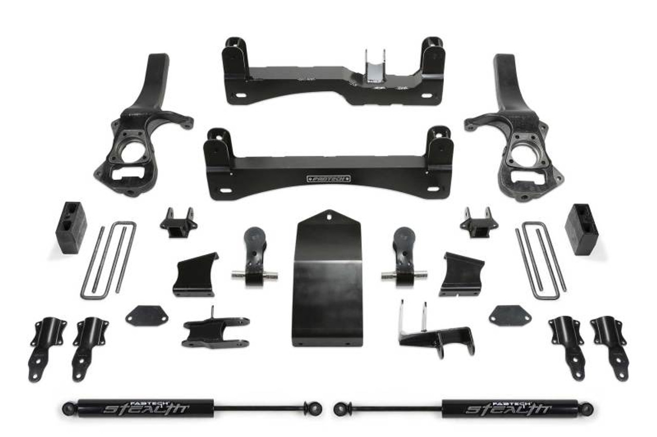 Fabtech 19-20 GM C/K1500 P/U w/Trail Boss/At4 Pkg 4in Basic Sys w/Stealth - K1136M