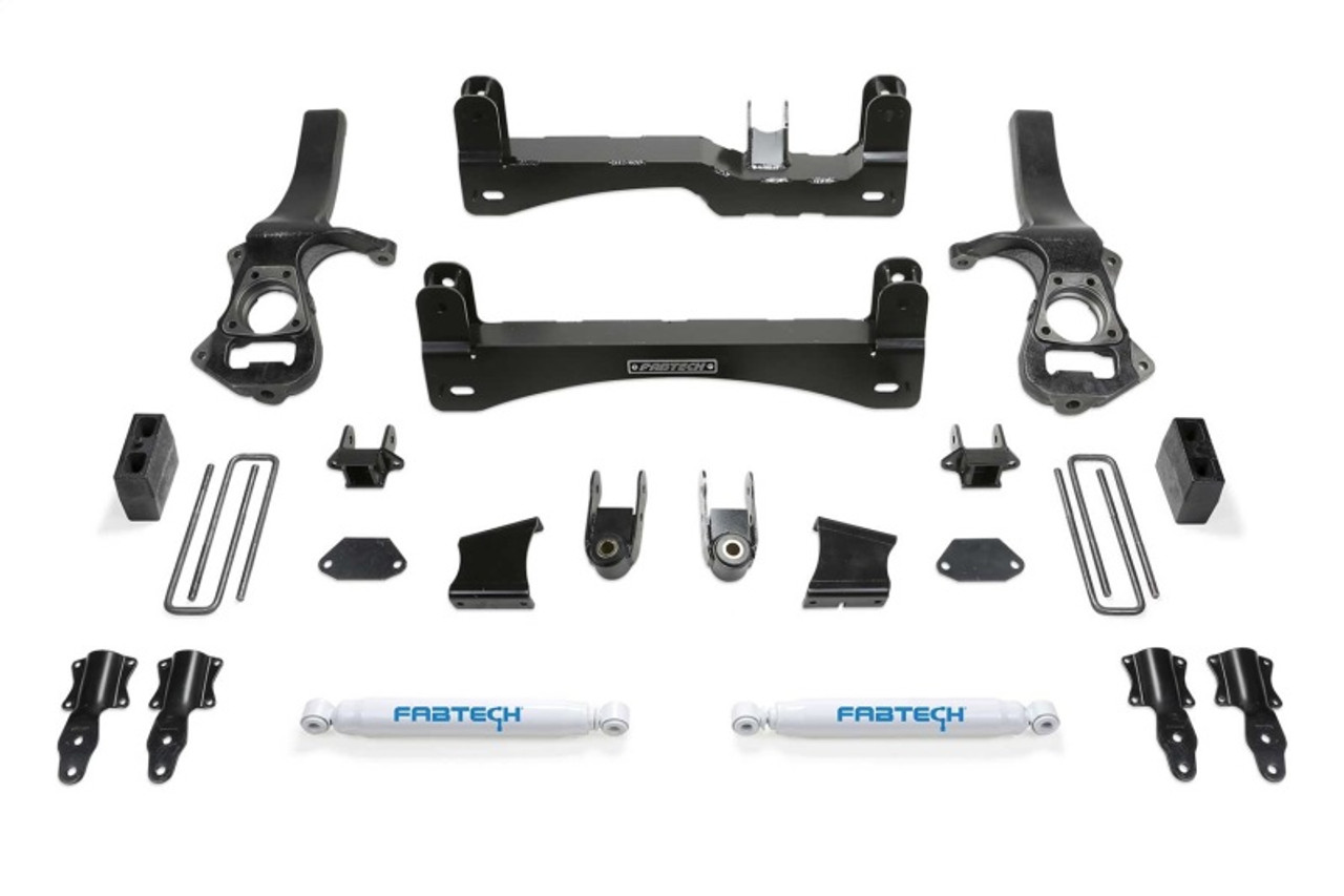 Fabtech 2019 GM C1500 P/U 6in Basic Sys w/Perf Shks - K1150
