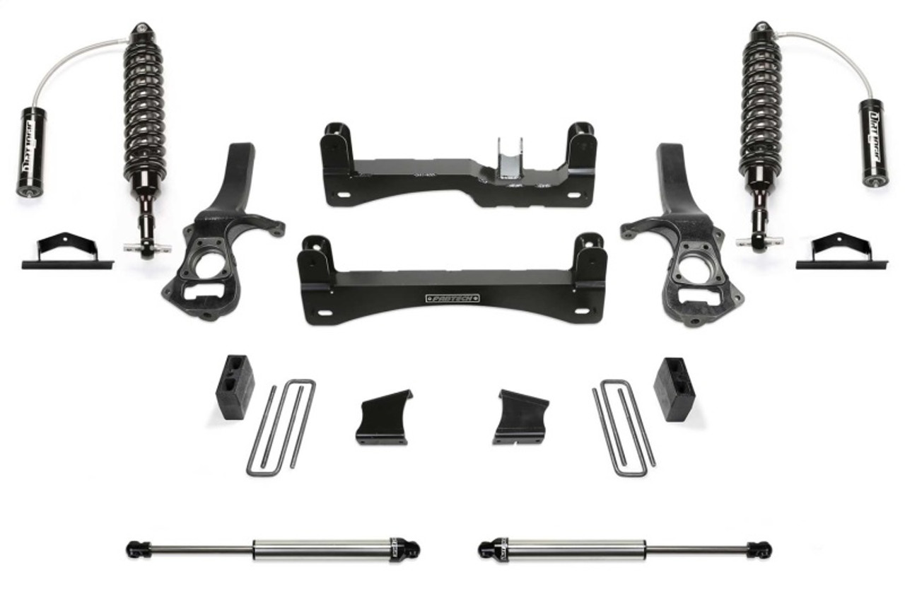 Fabtech 2019 GM C1500 P/U 6in Perf Sys w/Dl 2.5 Resi & 2.25 - K1151DL