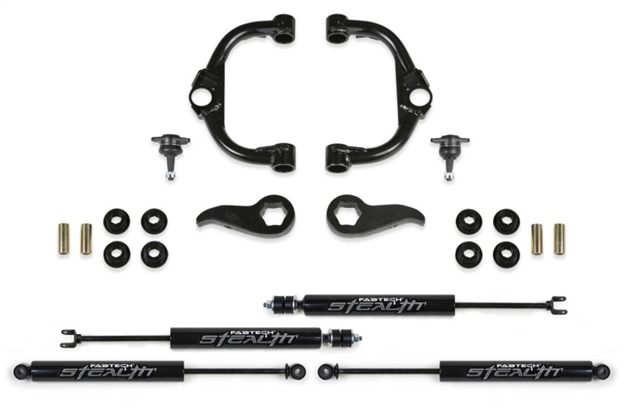 Fabtech 20-21 GM K2500HD 3.5in Bj UCA Kit w/Stealth - K1157M