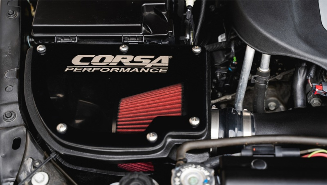 Corsa 2012-2018 Jeep Wrangler JK 3.6L V6 Cold Air Intake with DryTech Filter - 44412D