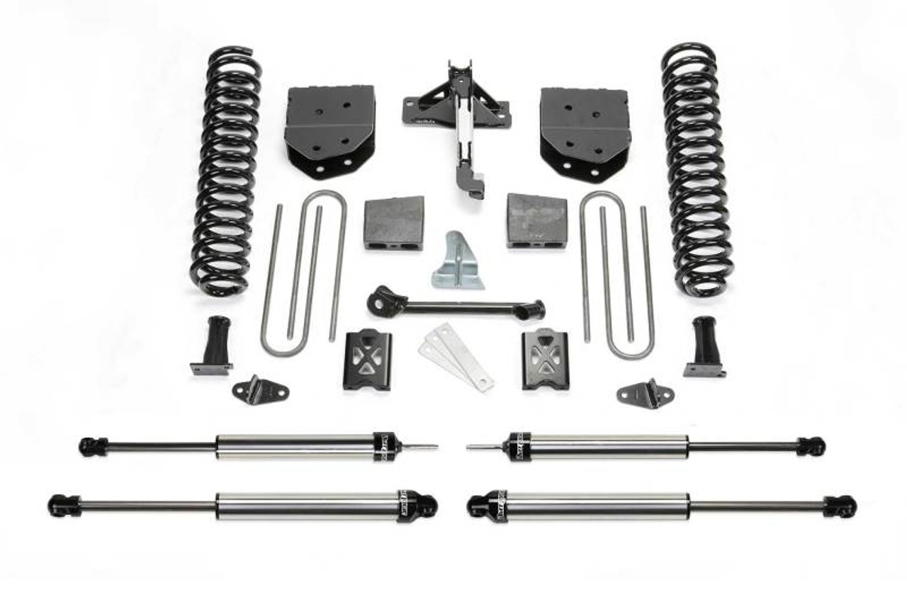 Fabtech 05-07 Ford F250 4WD w/o Factory Overload 6in Basic Sys w/Dlss Shks - K2010DL