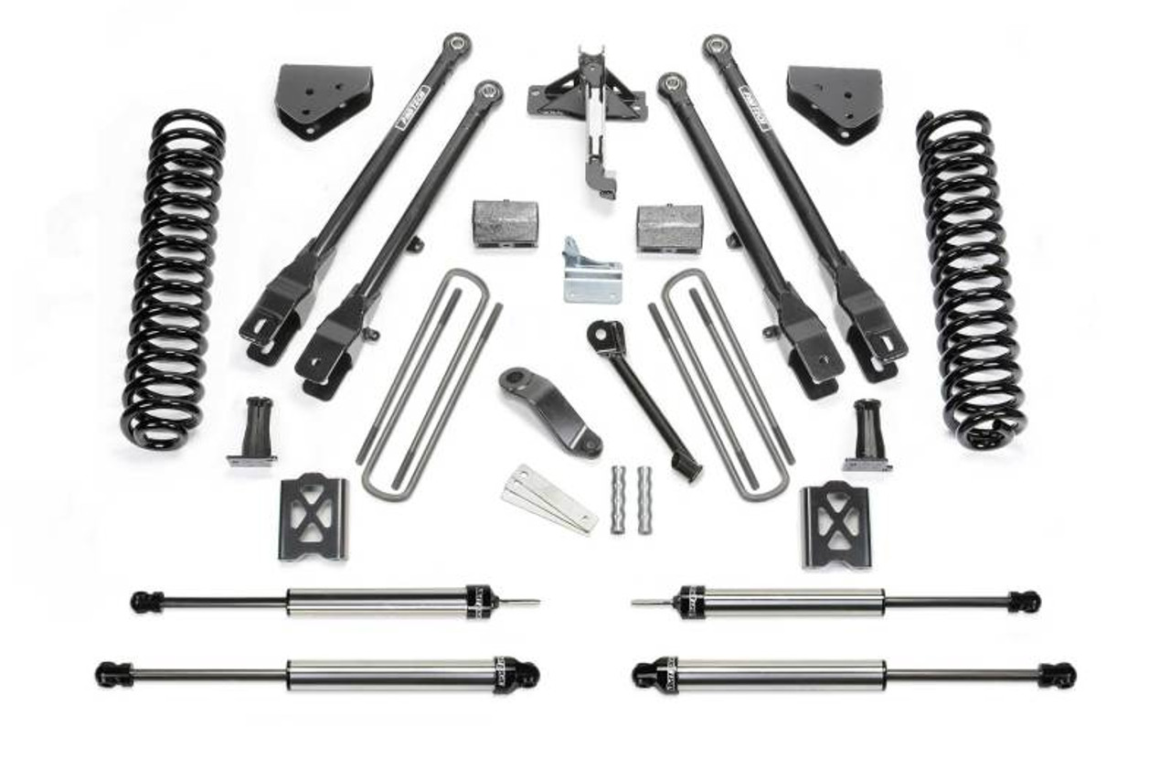 Fabtech 05-07 Ford F250 4WD w/Factory Overload 6in 4Link Sys w/Coils & Dlss Sh Ks - K20131DL