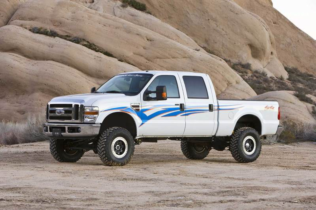 Fabtech 08-10 Ford F250 4WD 6in 4Link Sys w/Dlss 4.0 C/O & Rr Dlss - K2032DL