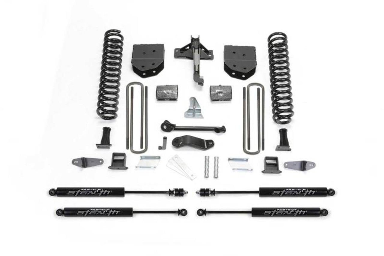 Fabtech 08-10 Ford F450/550 4WD 6in Basic Sys w/Stealth - K2050M