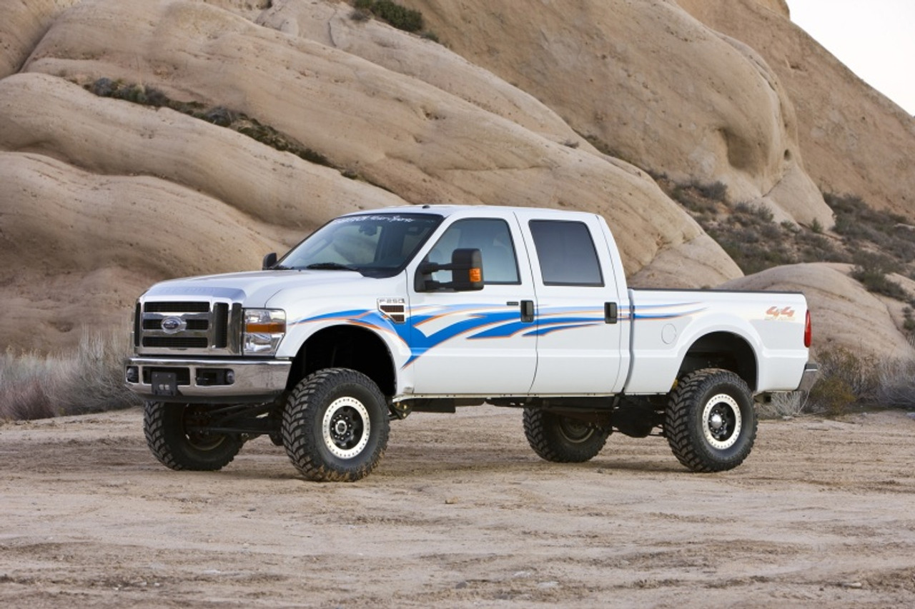 Fabtech 08-16 Ford F250 4WD 6in Basic Sys w/Perf Shks - K2118