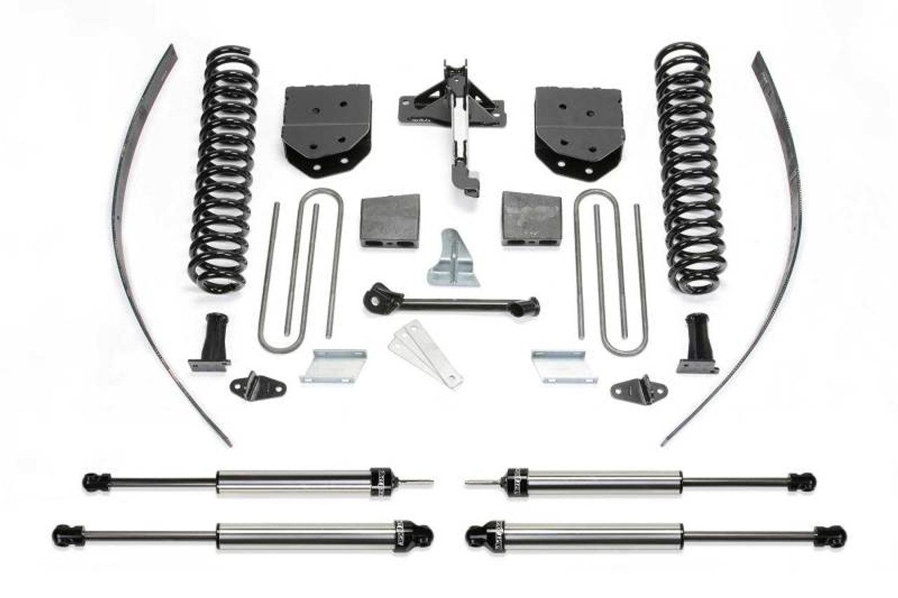 Fabtech 08-15 Ford F250 4WD w/Factory Overload 8in Basic Sys w/Dlss Shks - K2122DL