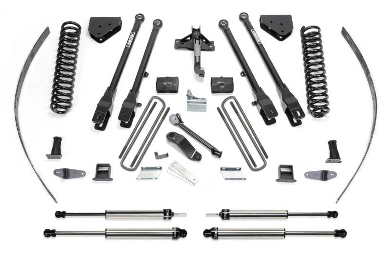 Fabtech 08-16 Ford F250 4WD w/o Factory Overload 8in 4Link Sys w/Coils & Dlss Shks - K2125DL