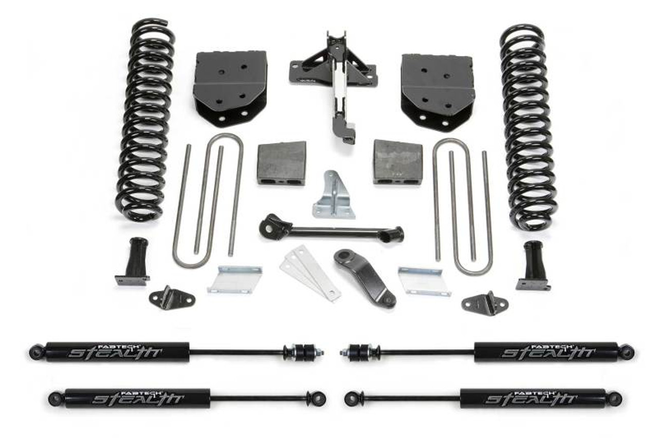 Fabtech 08-16 Ford F350/450 4WD 8 Lug 6in Basic Sys w/Stealth - K2130M