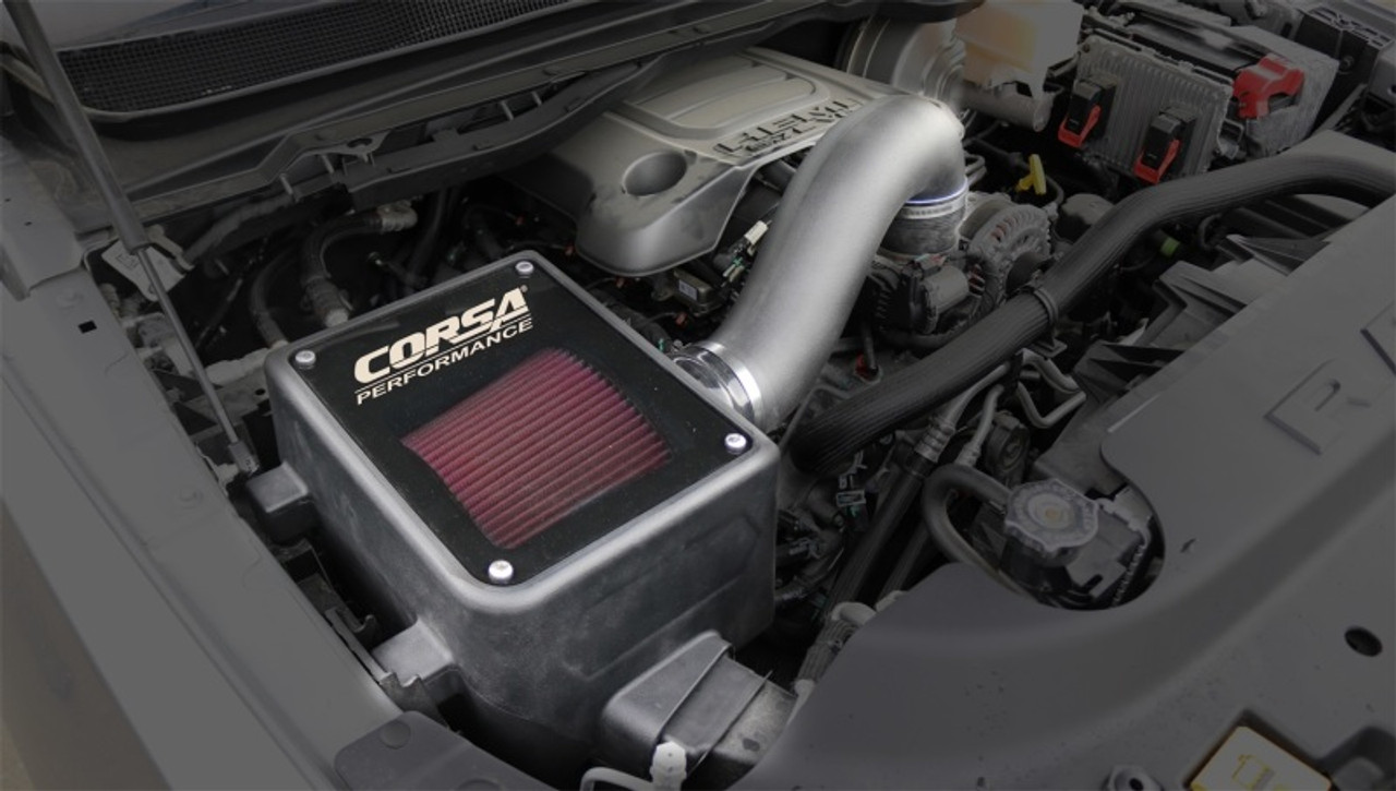Corsa 2019-2024 Dodge Ram 1500 5.7L V8 Cold Air Intake with DryTech air filter - 46557D-1