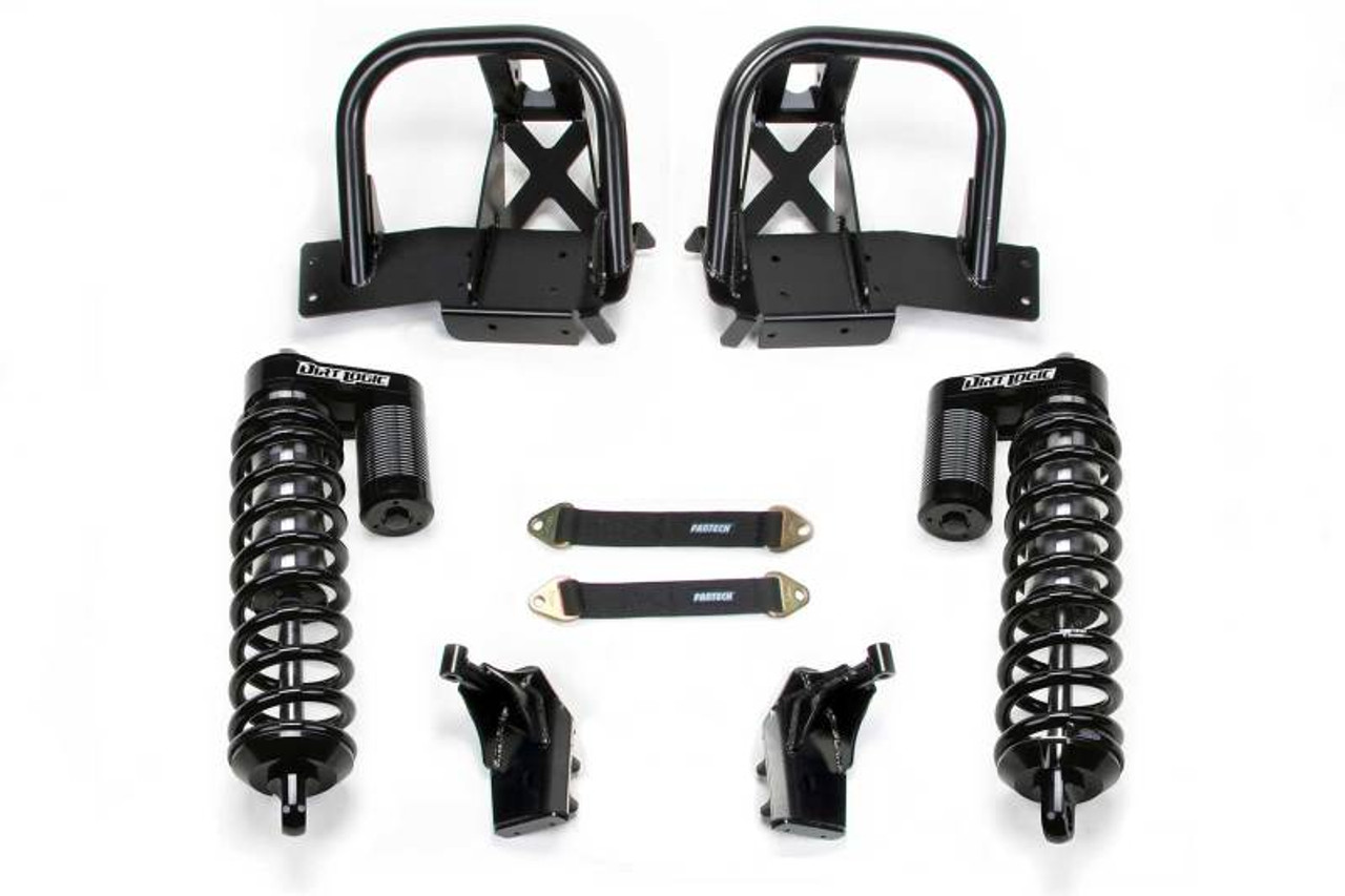 Fabtech 11-16 Ford F250/350 4WD 8in C/O Conv Sys Dlss 4.0 C/O& Hoops Only - K2136DL
