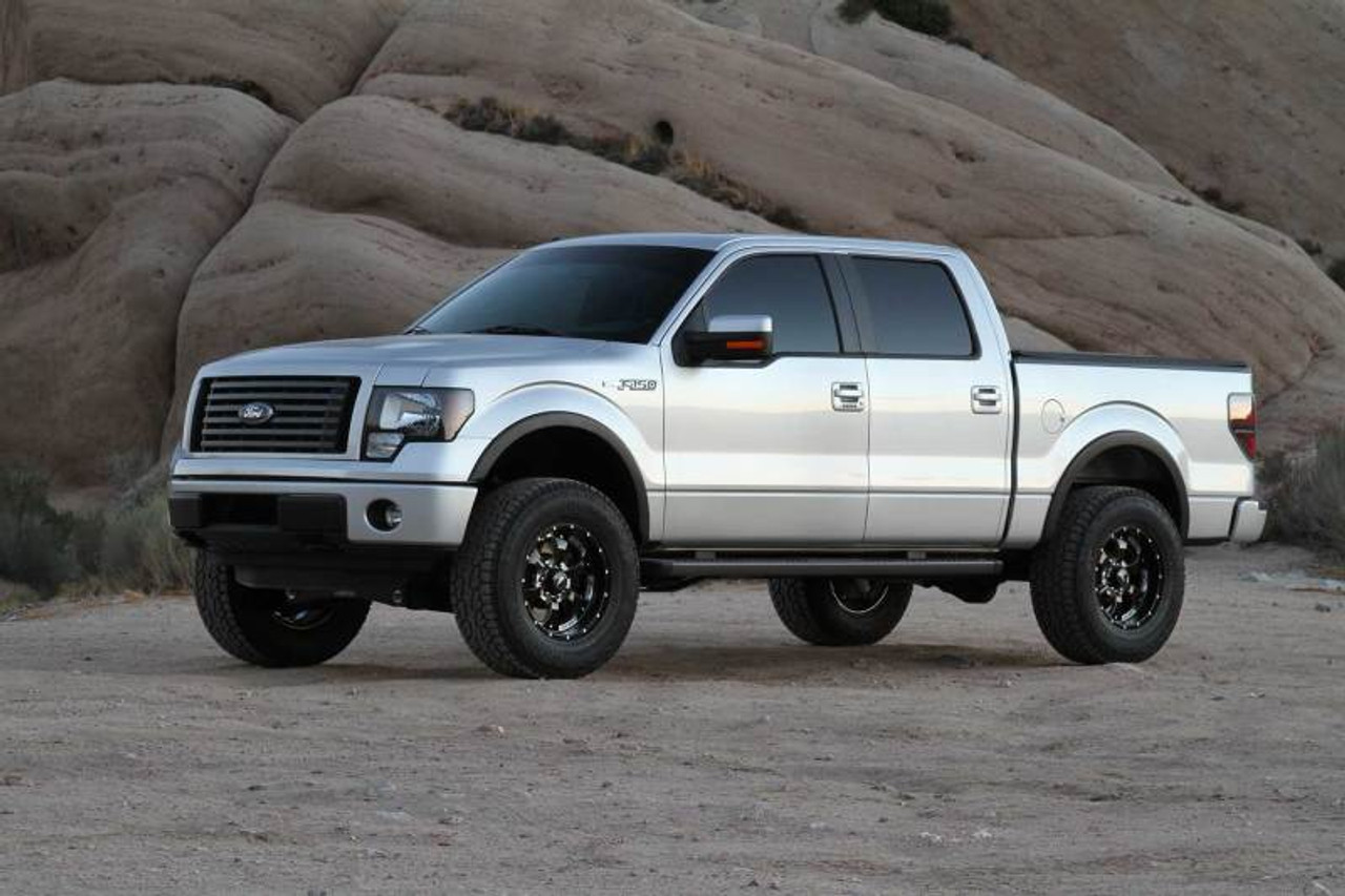 Fabtech 09-13 Ford F150 4WD 4in Basic Sys w/Perf Shks - K2183