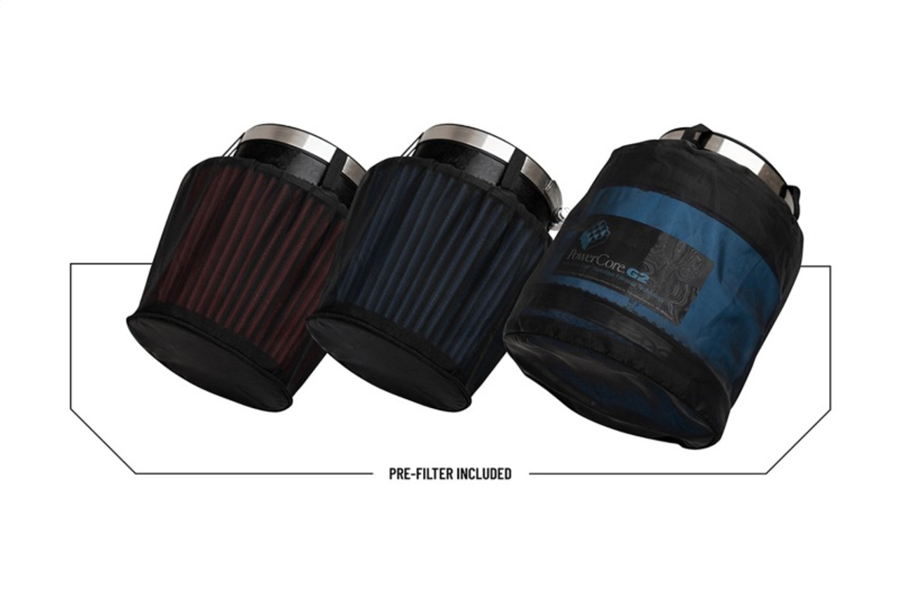 Corsa 2021-2024 Ford Bronco 2.7L Cold Air Intake With DryTech 3D Dry Filter - 47003D