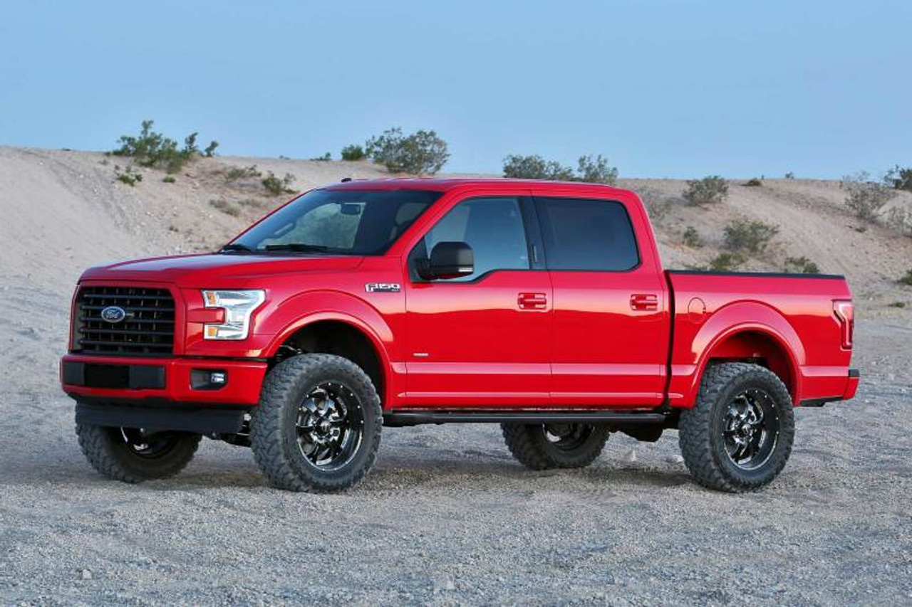 Fabtech 15-20 Ford F150 4WD 4in Perf Sys w/Dlss 2.5 C/O & Rr Dlss - K2193DL