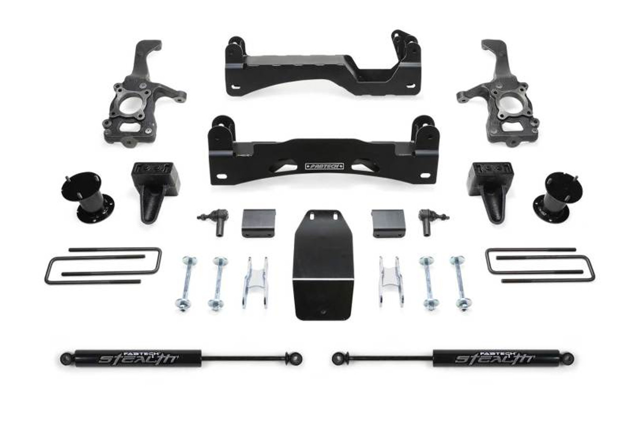 Fabtech 15-20 Ford F150 4WD 6in Basic Sys w/Stealth - K2194M