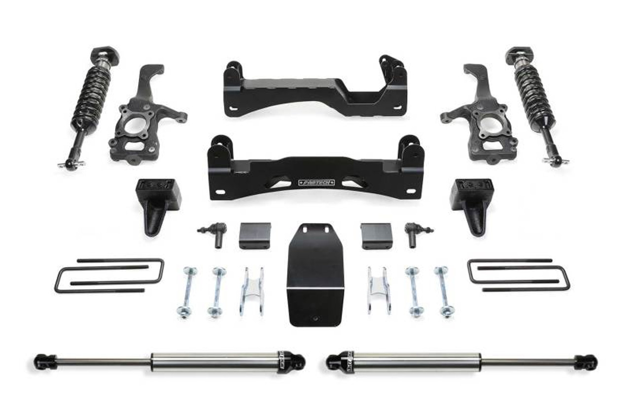 Fabtech 15-20 Ford F150 4WD 6in Perf Sys w/Dlss 2.5 C/O & Rr Dlss - K2195DL