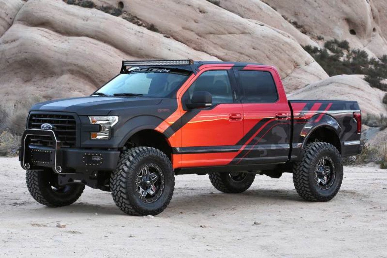 Fabtech 15-20 Ford F150 4WD 6in Perf Sys w/Dlss 2.5 C/O & Rr Dlss - K2195DL