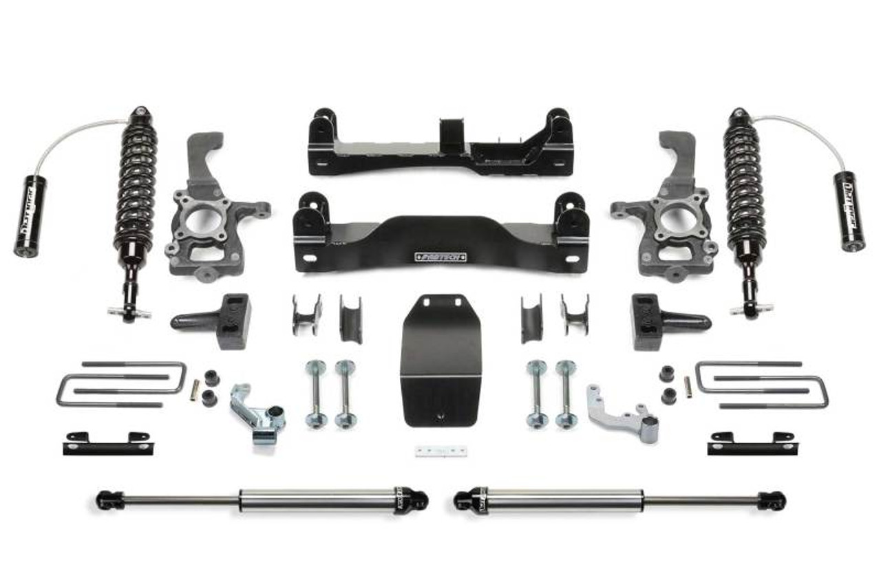 Fabtech 2014 Ford F150 4WD 4in Perf Sys w/Dlss 2.5 C/O Resi & Rr Dlss - K2201DL